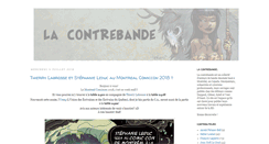 Desktop Screenshot of lacontrebande.com